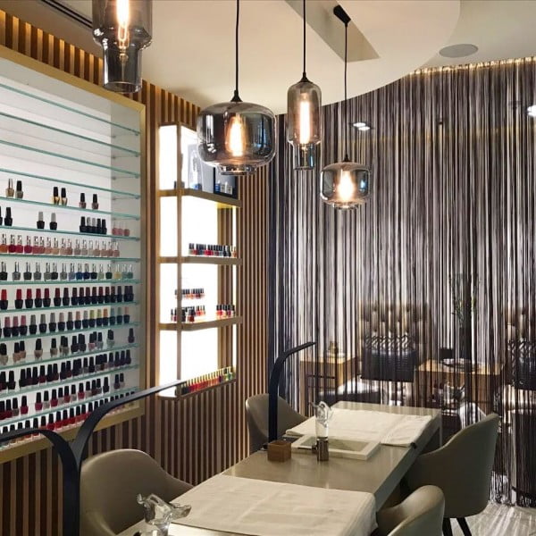 25 Creative Nail Salon Design And Decorating Ideas With