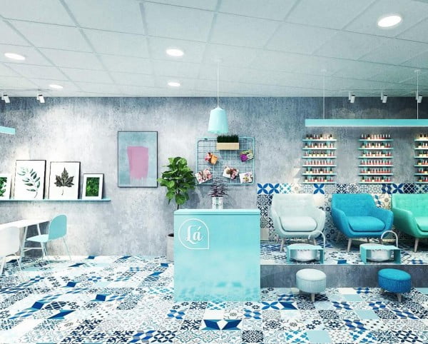 25 Creative Nail Salon Design And Decorating Ideas With Pictures