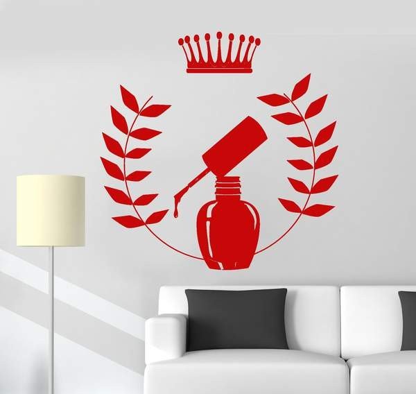 Nail Salon Coat of Arms Wall Decor