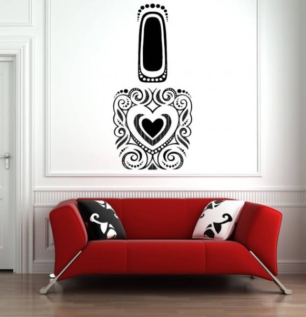 Nail Polish Wall Art