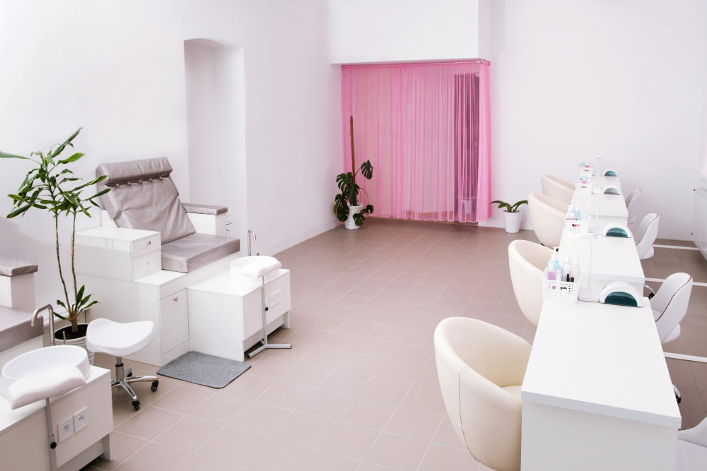 modern nail salon